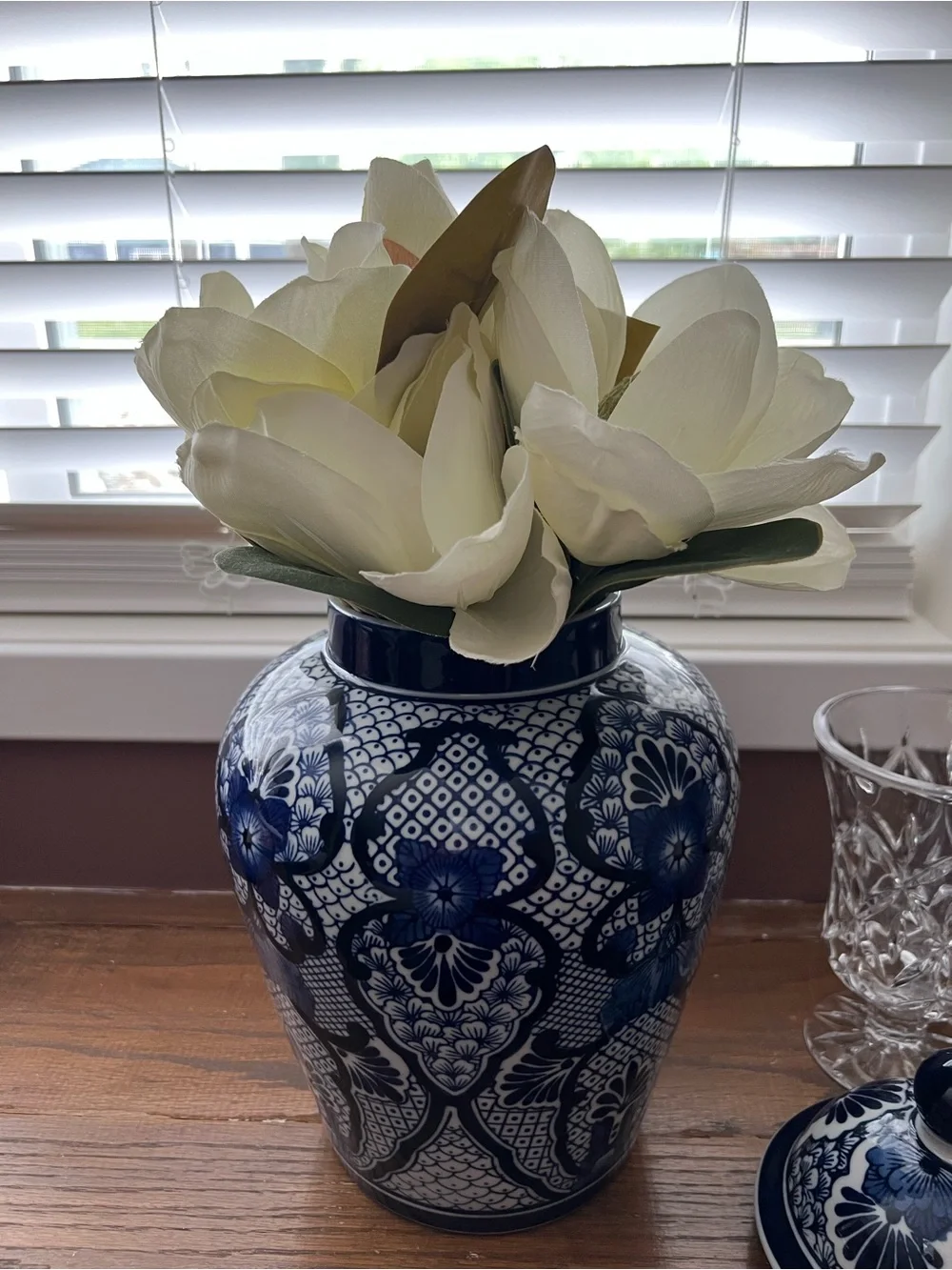 Pier 1 Apothecary Chinoiserie Ginger Jar Large